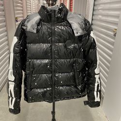 Philipp Plein Skeleton puffer coat