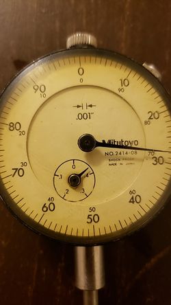 Mitutoyo dial indicator