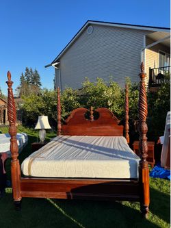 Four Poster California King Bed