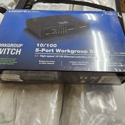 5 Port workgroup switch