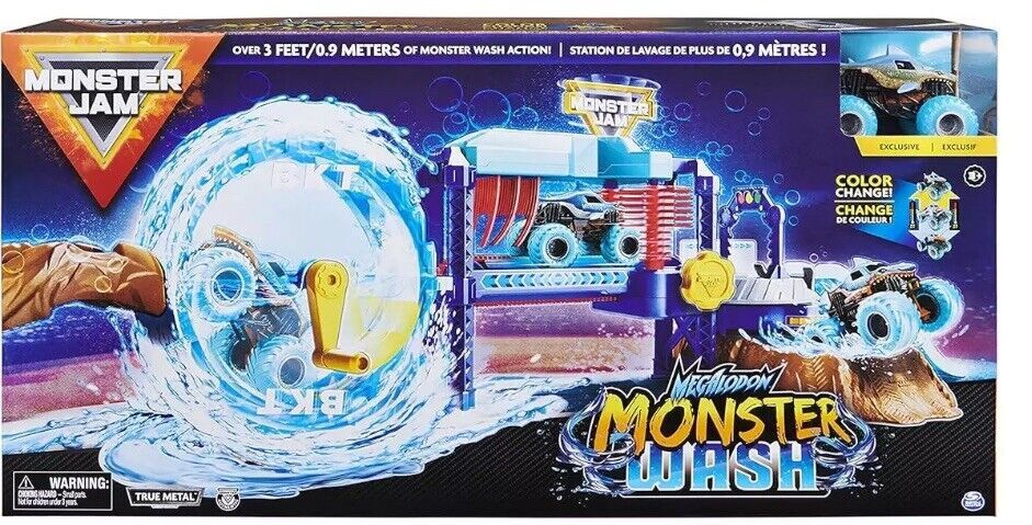 Monster jam megalodon wash