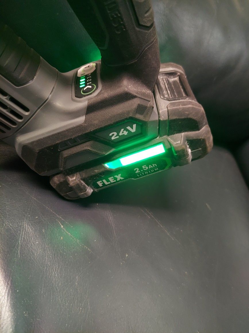 24volt FLEX JIGSAW WITH BATERIE