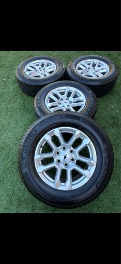 Chevy Silverado wheels and tires