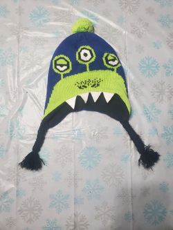 Childrens Monster Hat For Ages 4 - 10 Years