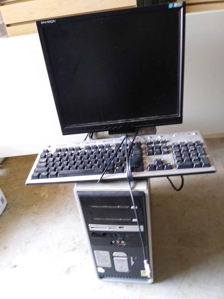 Desktop Computer FOR PARTS