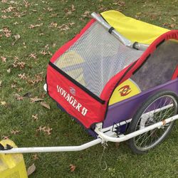 Pull Behind Child Bicycle Trailer