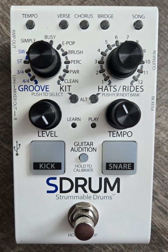 DigiTech SDRUM Guitar Pedal