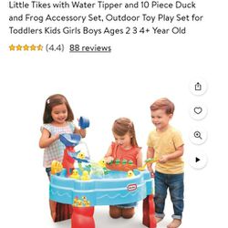 Brand New Little Tikes Baby Bum 5 Little Ducks Water Table