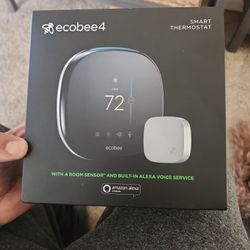 Ecobee 4 Smart Thermostat, Alexa Enabled