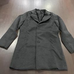 men's coat. Size L ( Gray)