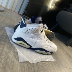 Jordans 6 retro midnight navy (no box)