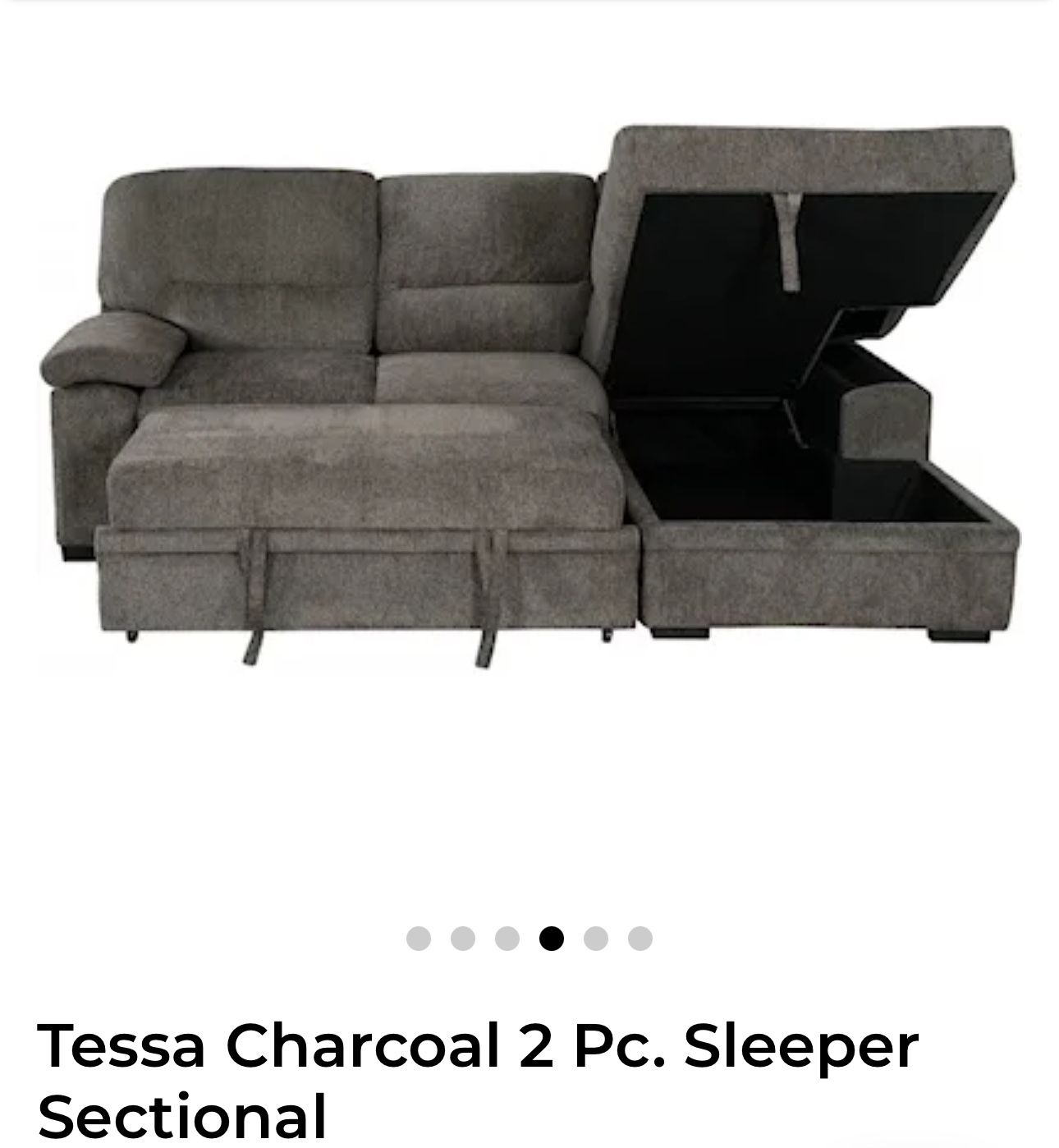 Sofa Bed 2pc Sleeper Sectional
