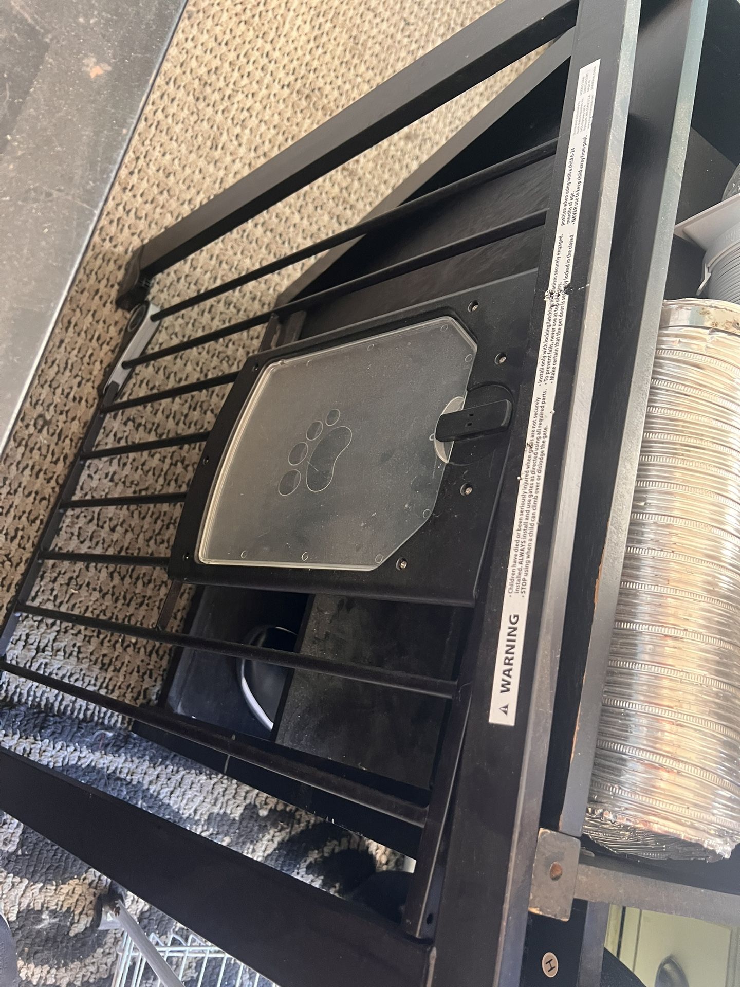 North States MyPet Petgate Passage Pressure Mount Dog Gate, 29.8"-