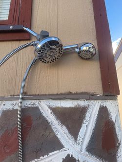 Double shower head