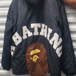 ****XXXL BAPE RAIN JACKET MONKEY FACE!!!****