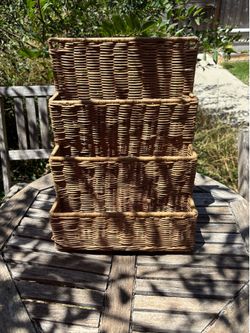Rattan Organizer
