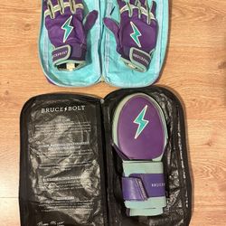 Bruce bolts Batting Gloves And Sliding Mitt 