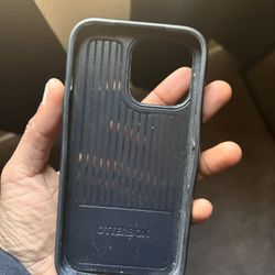 iPhone 16 Pro Black Otter Box Case 