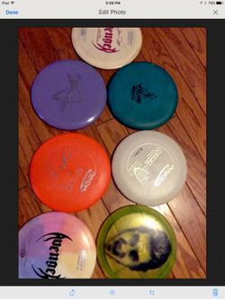 Lot of 7 assorted disc golf disc. Some rare