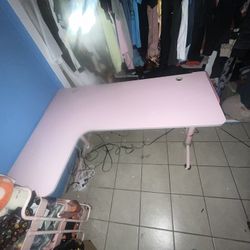 Pink Desk