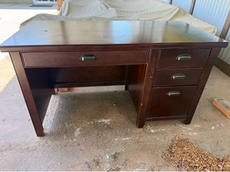 Solid Wood Executive  Desk