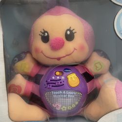 NEW - VTech Interactive Touch and Learn Musical Bee - Pink, Baby, 6+ Months