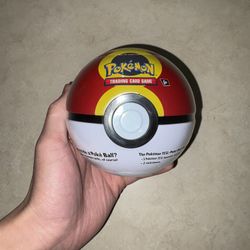 Pokemon 2025 Q4 Poke Ball Tin - 1 Sealed Tin POKEBALL with 3 Booster Packs