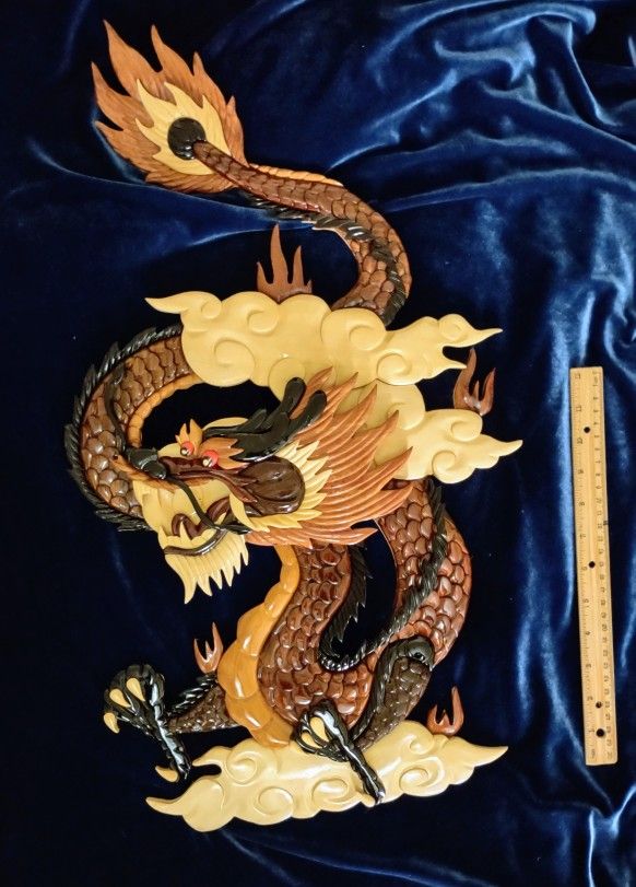 Rare Vintage Artwork Dragon