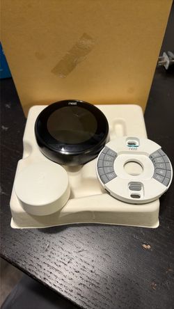 Google Nest Learning Thermostat + Nest Temperature Sensor T5000SF – Complete Set – $110 OBO