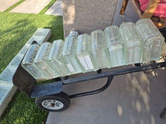 18 piece glass block end 8X8X3/// $3 each