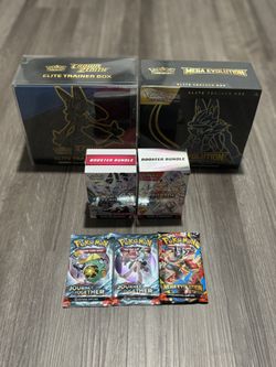 Pokemon ETB, Bundles & Packs