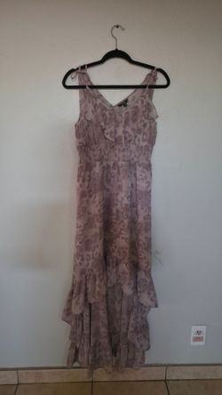Grey Cheetah Print Dress Guess