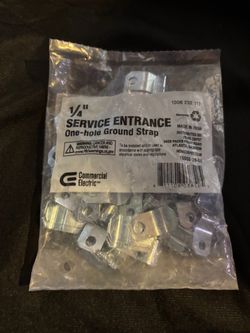 Commercial Electric 1/4" Service Entrance Ground Straps