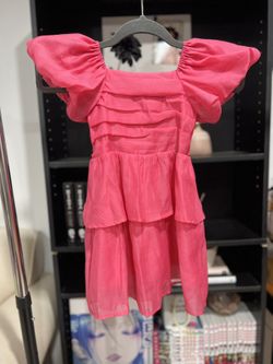 Barbie Pink Girls XS Dress