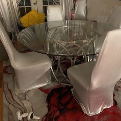  dining room table and chairs set