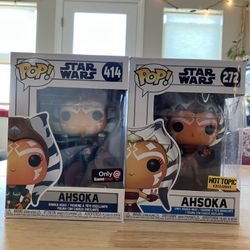 Funko Pop! Star Wars: Ashoka Clone Wars Set Of 2