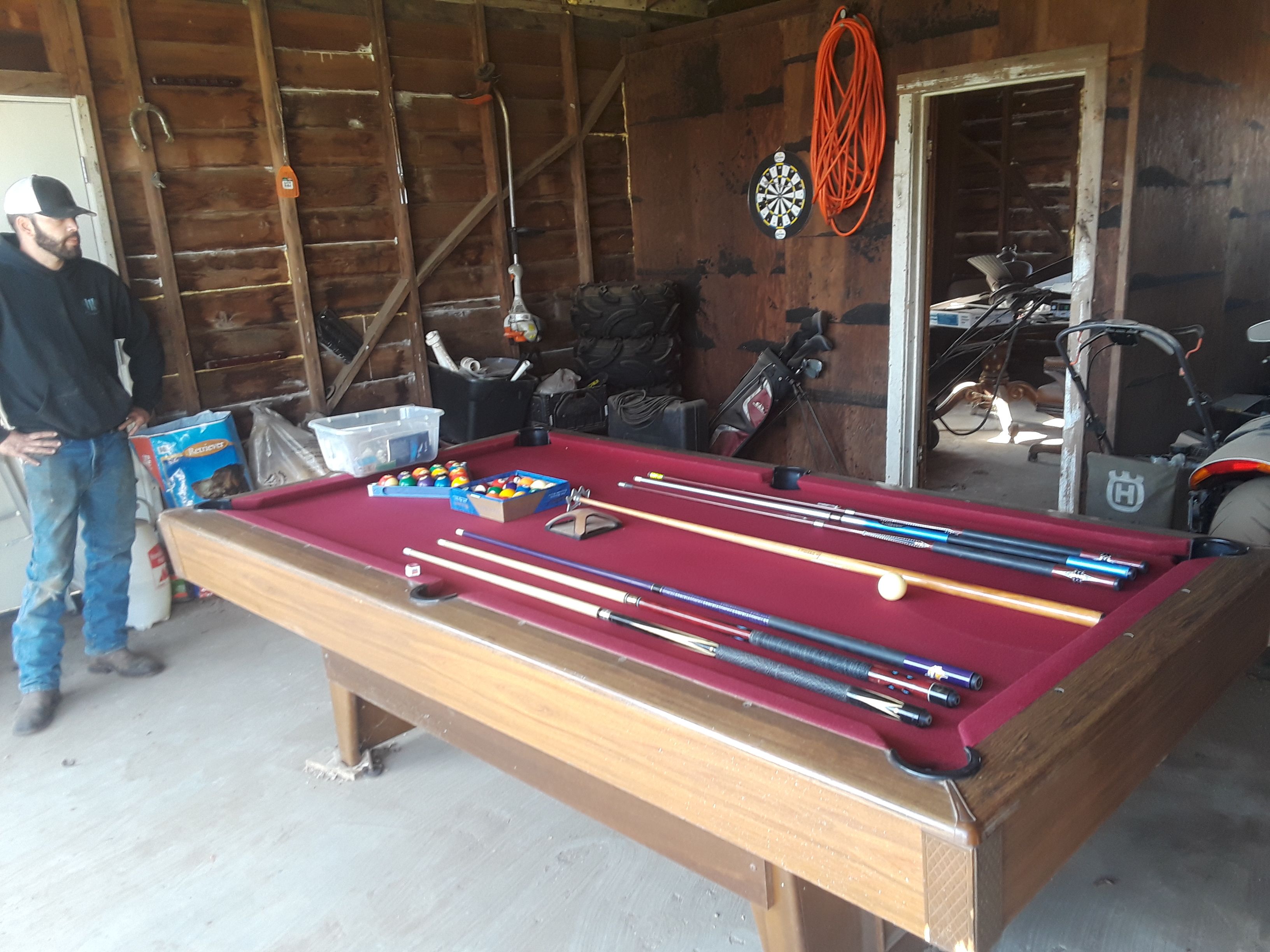 Windsor Brunswick 3 slate Granite Pool Table