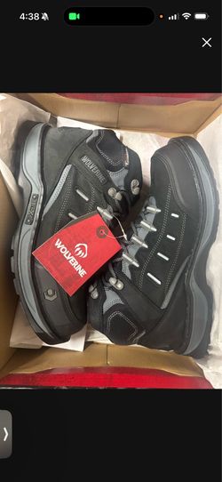 Wolverine Steel Toe Work Boots Size 9