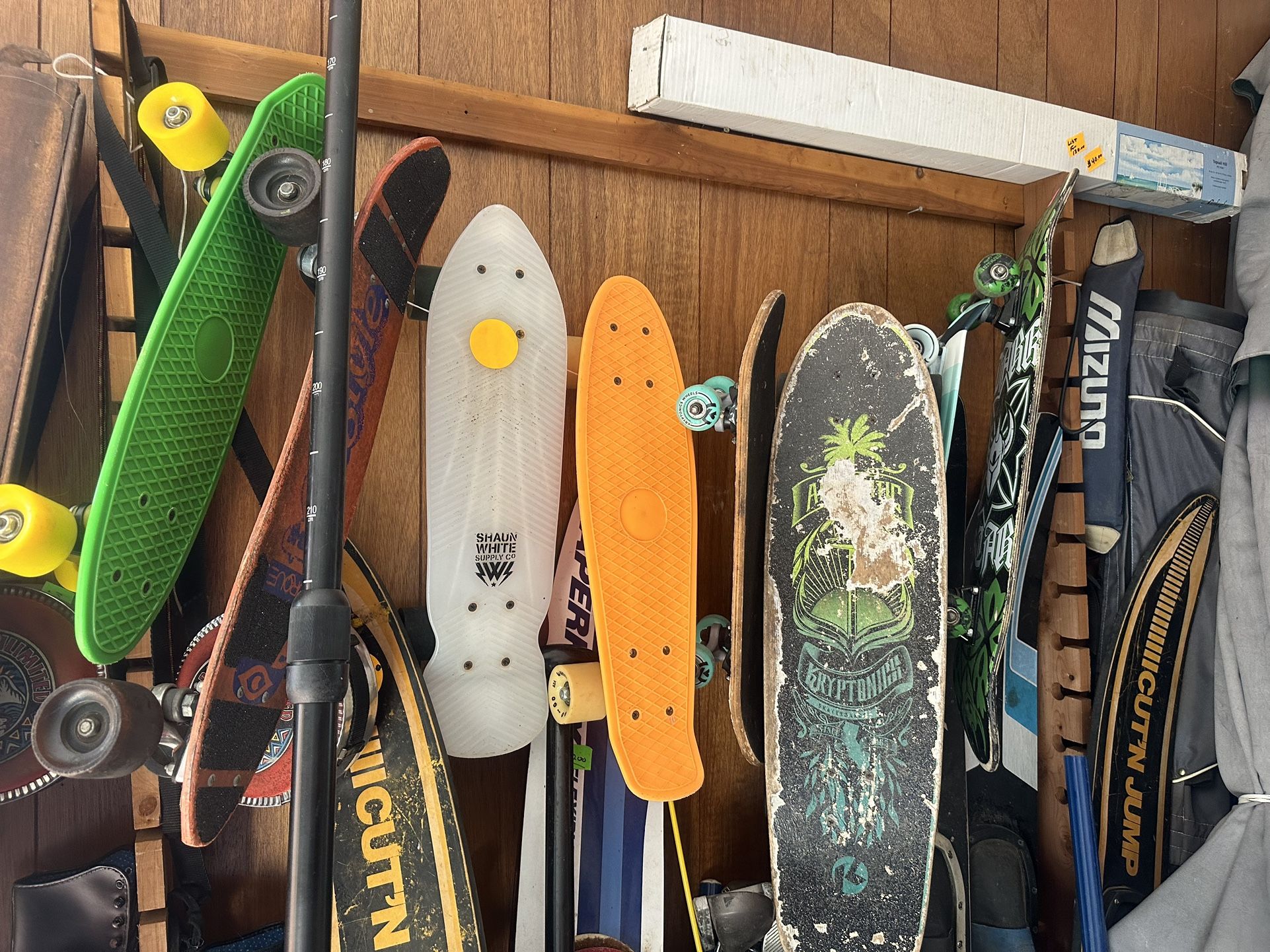 Need a skateboard big variety started at $25 each
