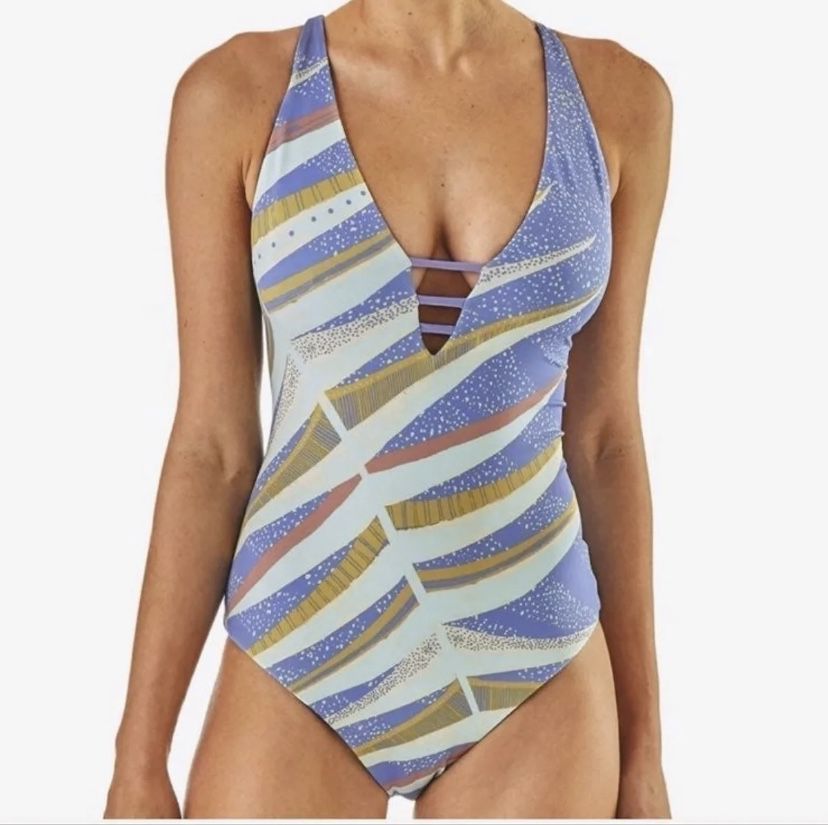 Patagonia reversible extended break one piece swimsuit