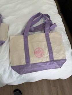 Trader Joe’s Large Canvas Tote Bag (Lavender/Purple) – $30