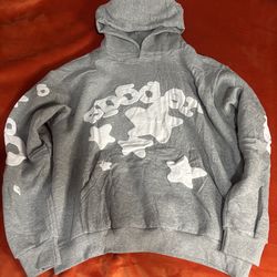 Grey Sp5der hoodie