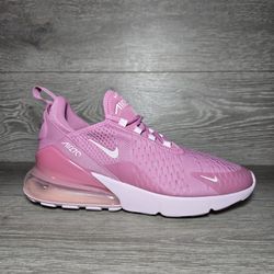 Nike Air Max 270 Shoes Magic Flamingo Pink Foam HQ1553-646 Size 7 Youth / 8.5 Women