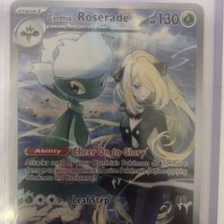 Cynthia's Roserade - 184/182 - SV10: Destined Rivals (DRI)