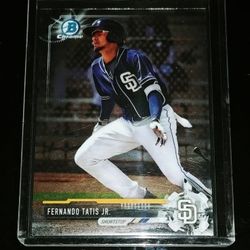 2017 Bowman Chrome Fernando Tatis Jr RC ⚾ Card #BCP-160 🔥 🌟 💎 💸 👀 🚀
