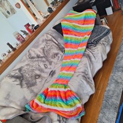 Five Foot Mermaid Blanket 