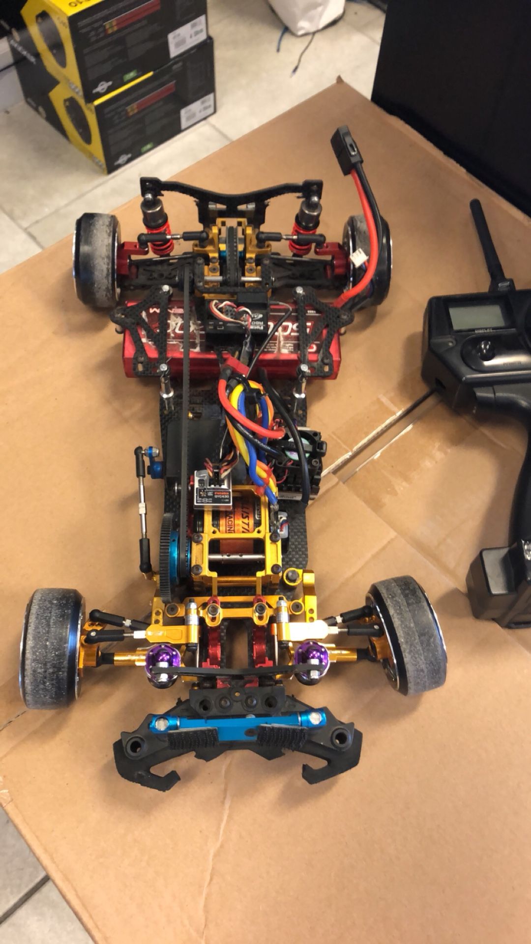 RC drift car ta05