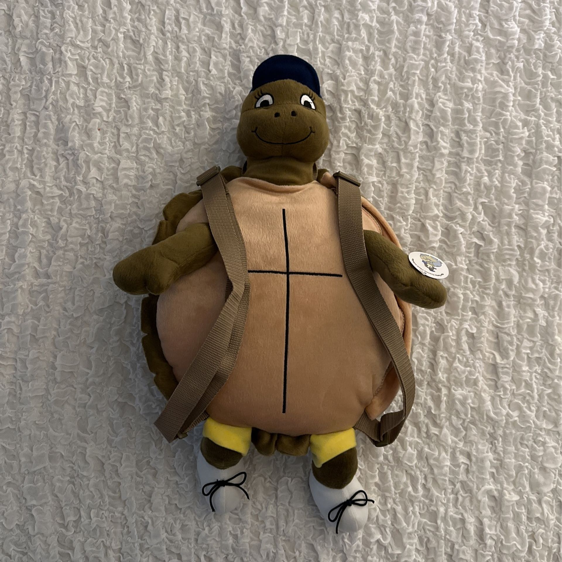 Tino Turtle Travels, Plush Backpack
