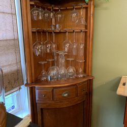 Still Available! Liquor/Wine Cabinet (PRICE DROP)