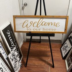 Wooden Sign
